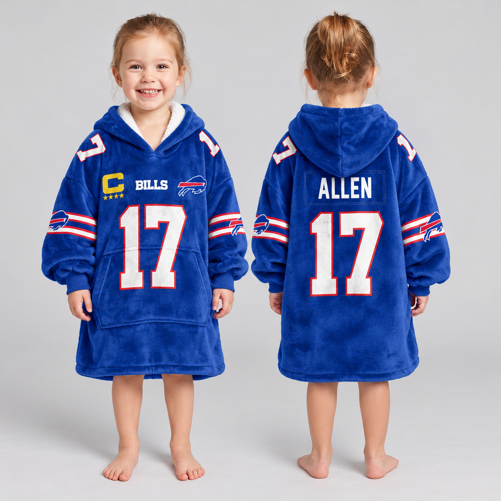 Bills Football! Unisex Blanket Hoodie - Bills0911