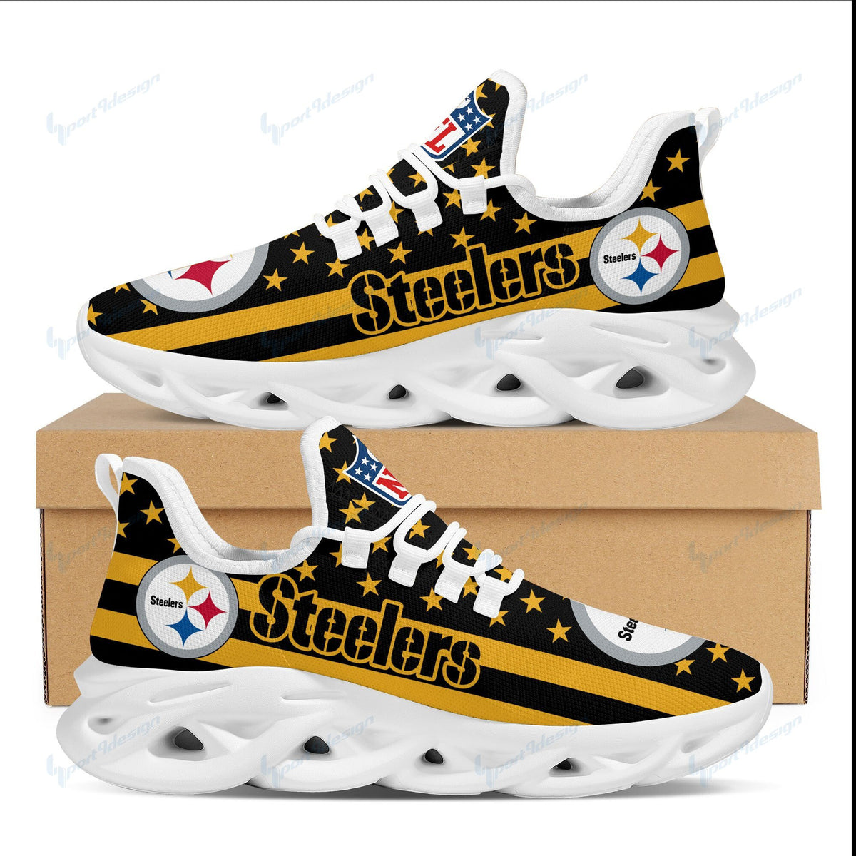 Pittsburgh Steelers MAX SOUL SHOES 46