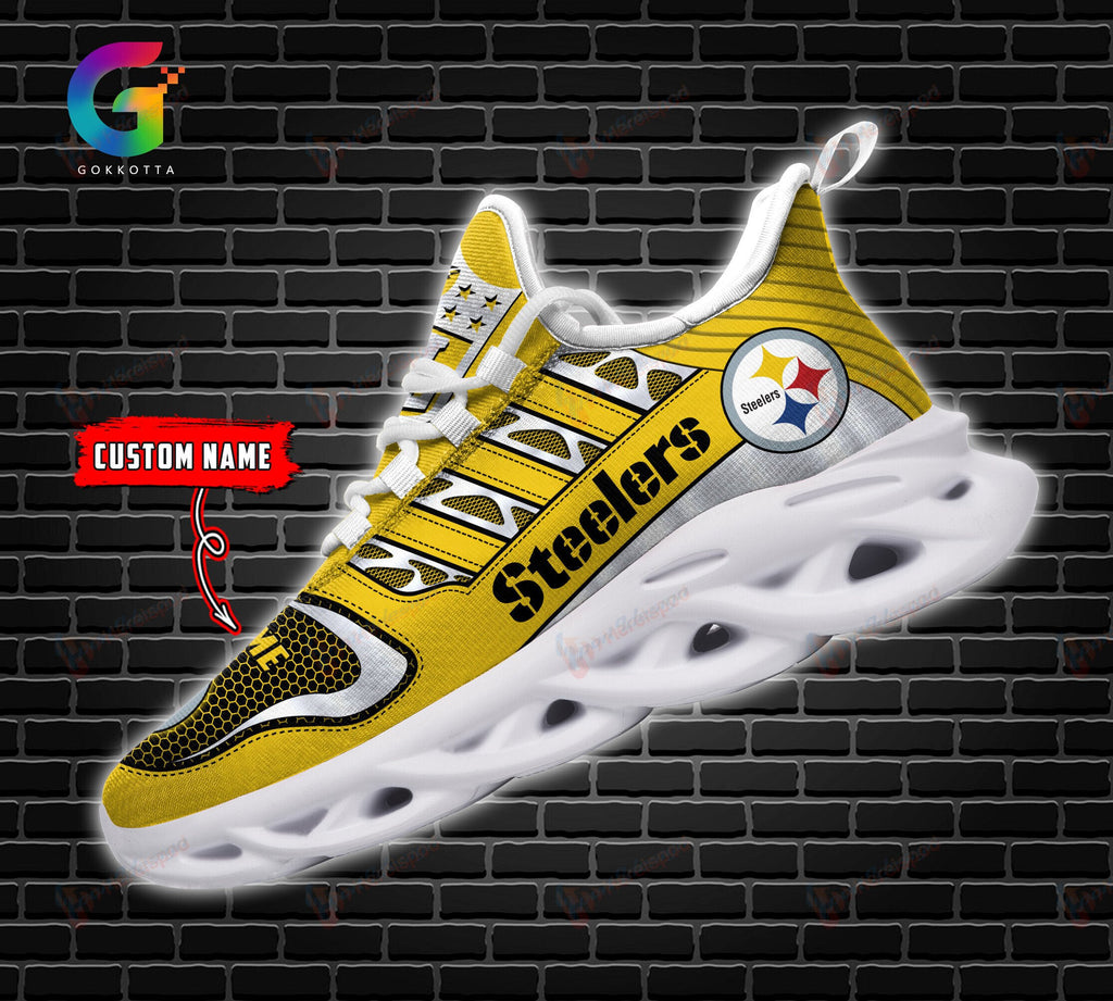 Pittsburgh Steelers Personalized MAX SOUL SHOES 234
