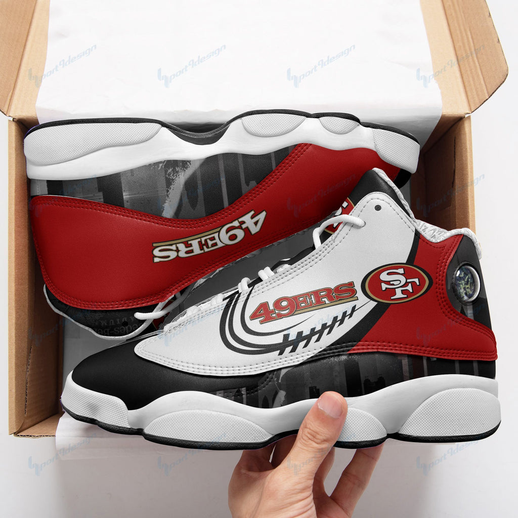 San Francisco 49ers Air JD13 Sneakers 458