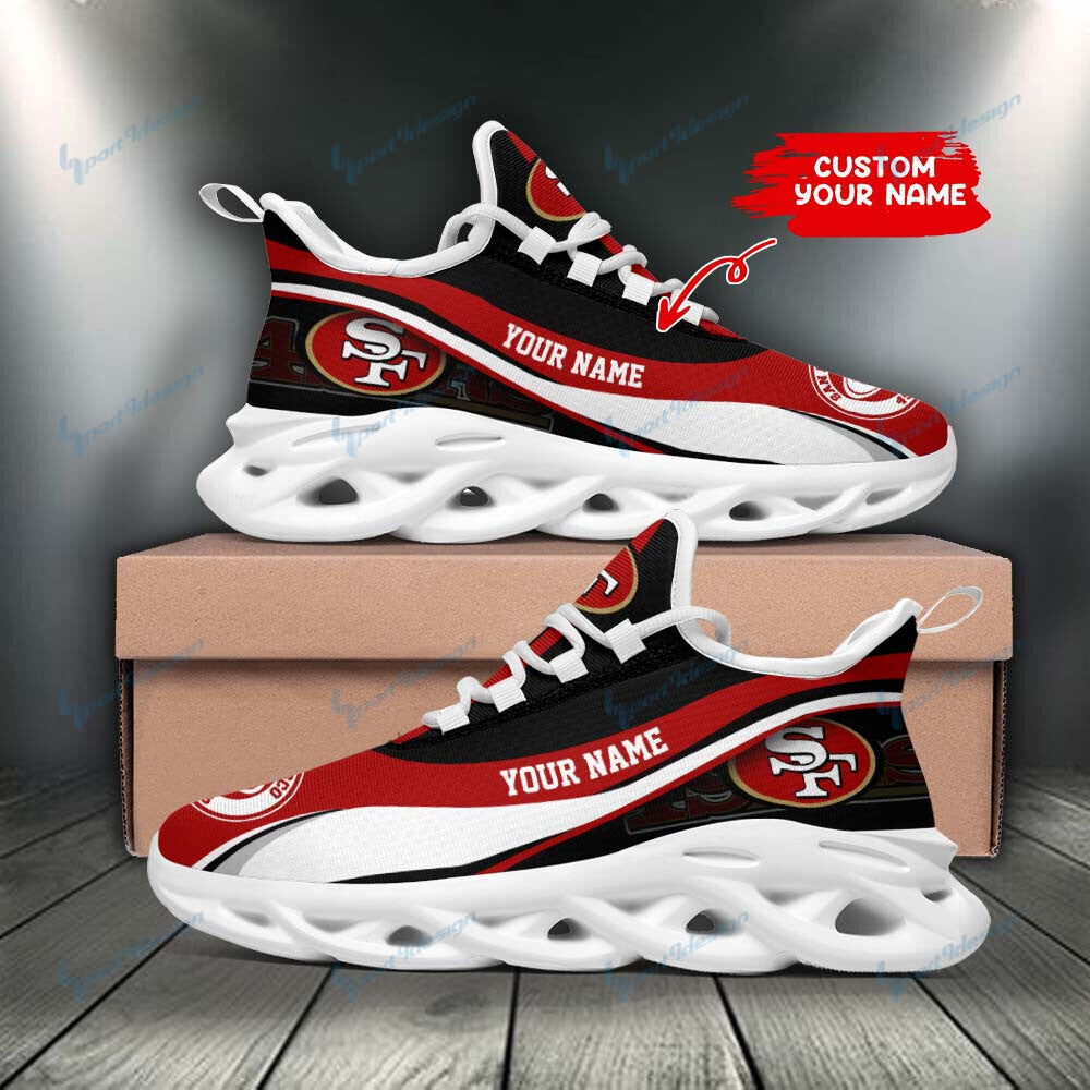 San Francisco 49ers Personalized Yezy Running Sneakers BB929