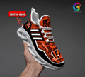 Cincinnati Bengals Personalized Yezy Running Sneakers BG326