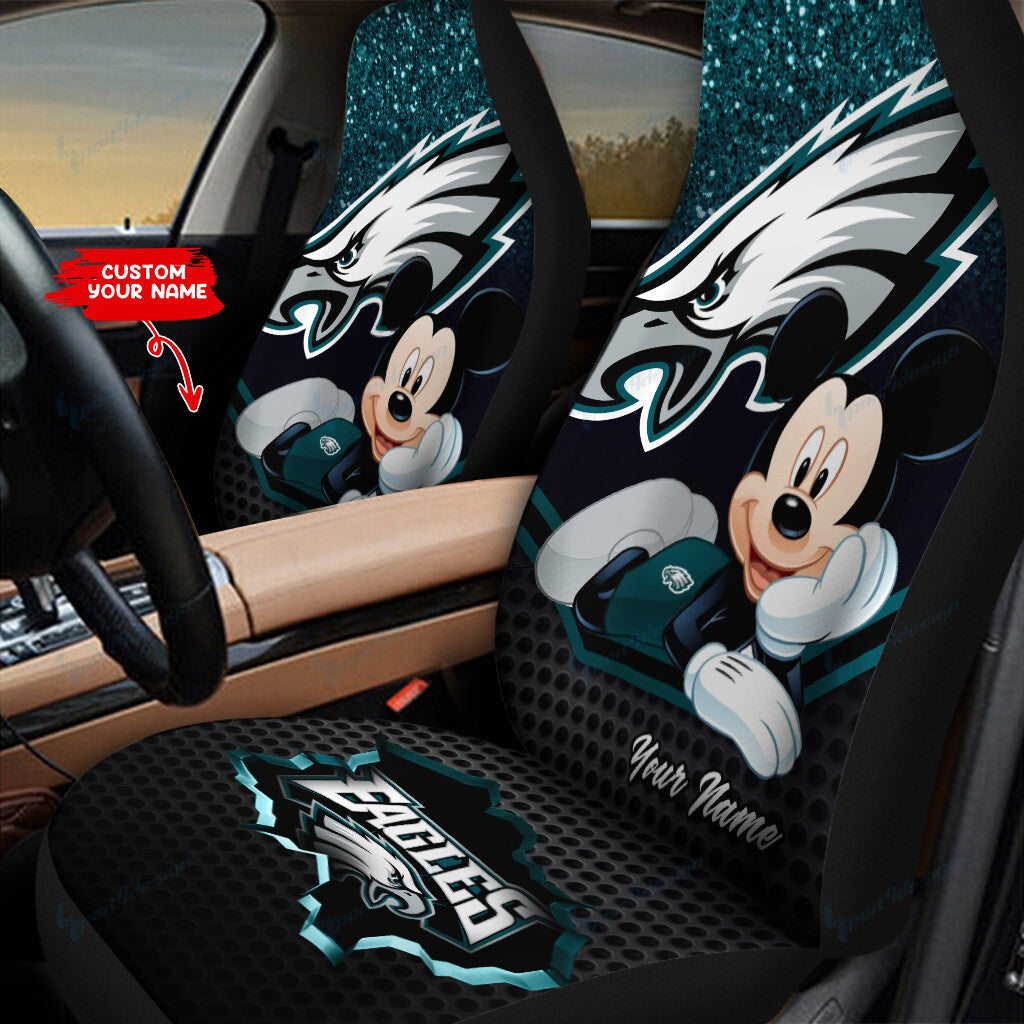 Philadelphia Eagles Personalized Car Seat Covers BG223