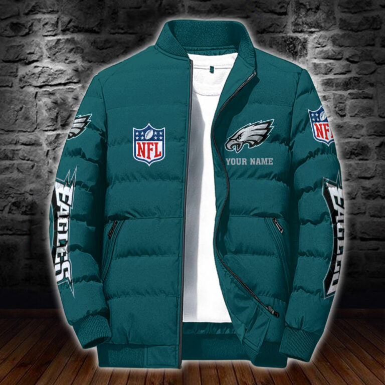 Custom Name – Philadelphia Eagles – Personalized Puffer Jacket EAG2088