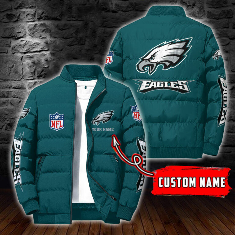 Custom Name – Philadelphia Eagles – Personalized Puffer Jacket EAG2088