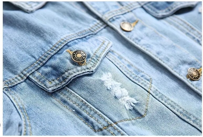Kansas City Chiefs Personalized Premium Denim Jacket S9DJ002