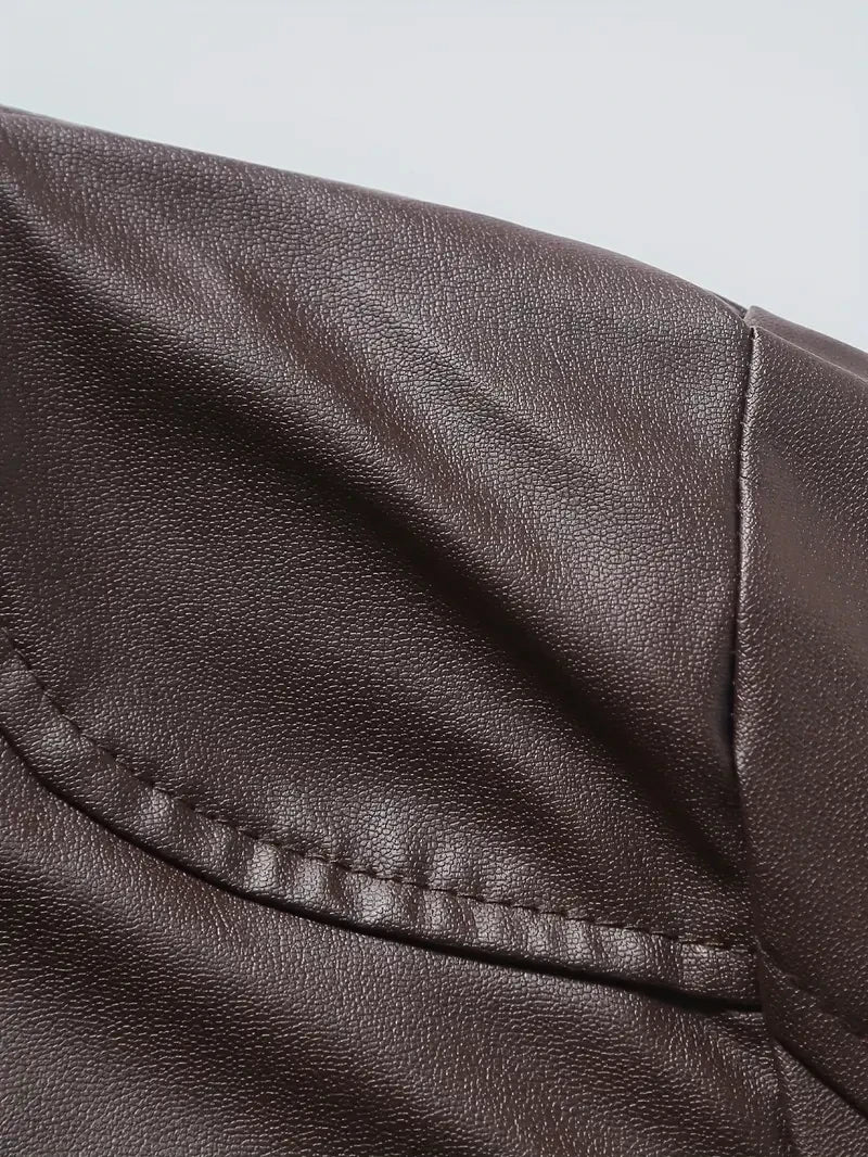 Ultra-Premium Leather Jacket Dual Zip Chest— Philadelphia Eagles SPTSLJ028