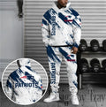 New England Patriots Combo Sweatpants And Hoodie Gift For Fan AZHD1375