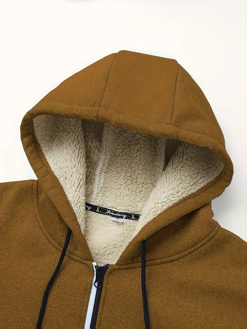 Houston Texans DMTZ0850 Premium Sherpa-Lined Winter Hoodie – Personalized Edition