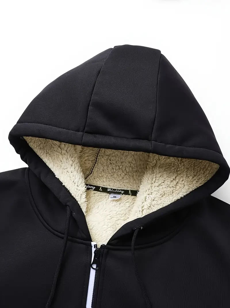 Premium Sherpa-Lined Winter Hoodie – Personalized Edition San Francisco 49ers VITZC098