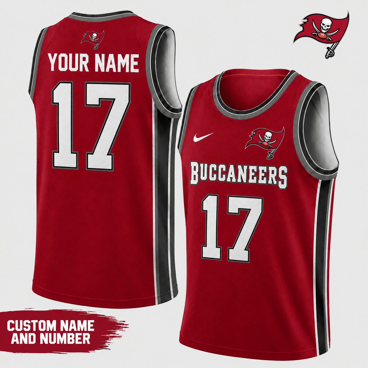 Tampa Bay Buccaneers | Premium NFL Fan Pride Tank Top Shirt VA3917