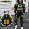 Green Bay Packers Personalized Combo Sweatpants And Hoodie Gift For Fan VA1026