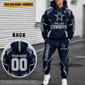 Dallas Cowboys Personalized Combo Sweatpants And Hoodie Gift For Fan VA1029