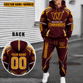 Washington Commanders Personalized Combo Sweatpants And Hoodie Gift For Fan VA1031