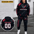 Houston Texans Personalized Combo Sweatpants And Hoodie Gift For Fan VA1055