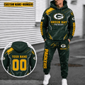 Green Bay Packers Personalized Combo Sweatpants And Hoodie Gift For Fan VA1059