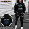 Dallas Cowboys Personalized Combo Sweatpants And Hoodie Gift For Fan VA1065
