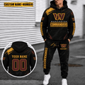 Washington Commanders Personalized Combo Sweatpants And Hoodie Gift For Fan VA1068
