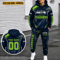Seattle Seahawks Personalized Combo Sweatpants And Hoodie Gift For Fan VAN3138
