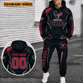 Houston Texans Personalized Combo Sweatpants And Hoodie Gift For Fan VAN5013