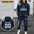 Dallas Cowboys Personalized Combo Sweatpants And Hoodie Gift For Fan VAN5019