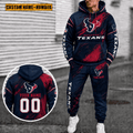 Houston Texans Personalized Combo Sweatpants And Hoodie Gift For Fan VAN6132
