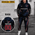 Houston Texans Personalized Combo Sweatpants And Hoodie Gift For Fan VAN6624