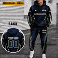 Seattle Seahawks Personalized Combo Sweatpants And Hoodie Gift For Fan VAN6639