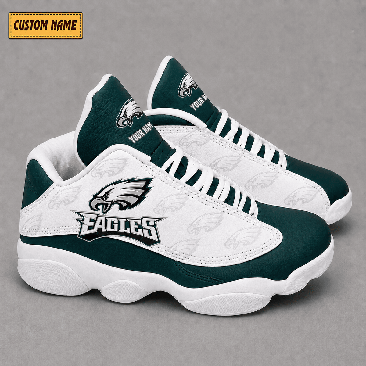 Philadelphia Eagles Air JD13 Sneakers VA338933