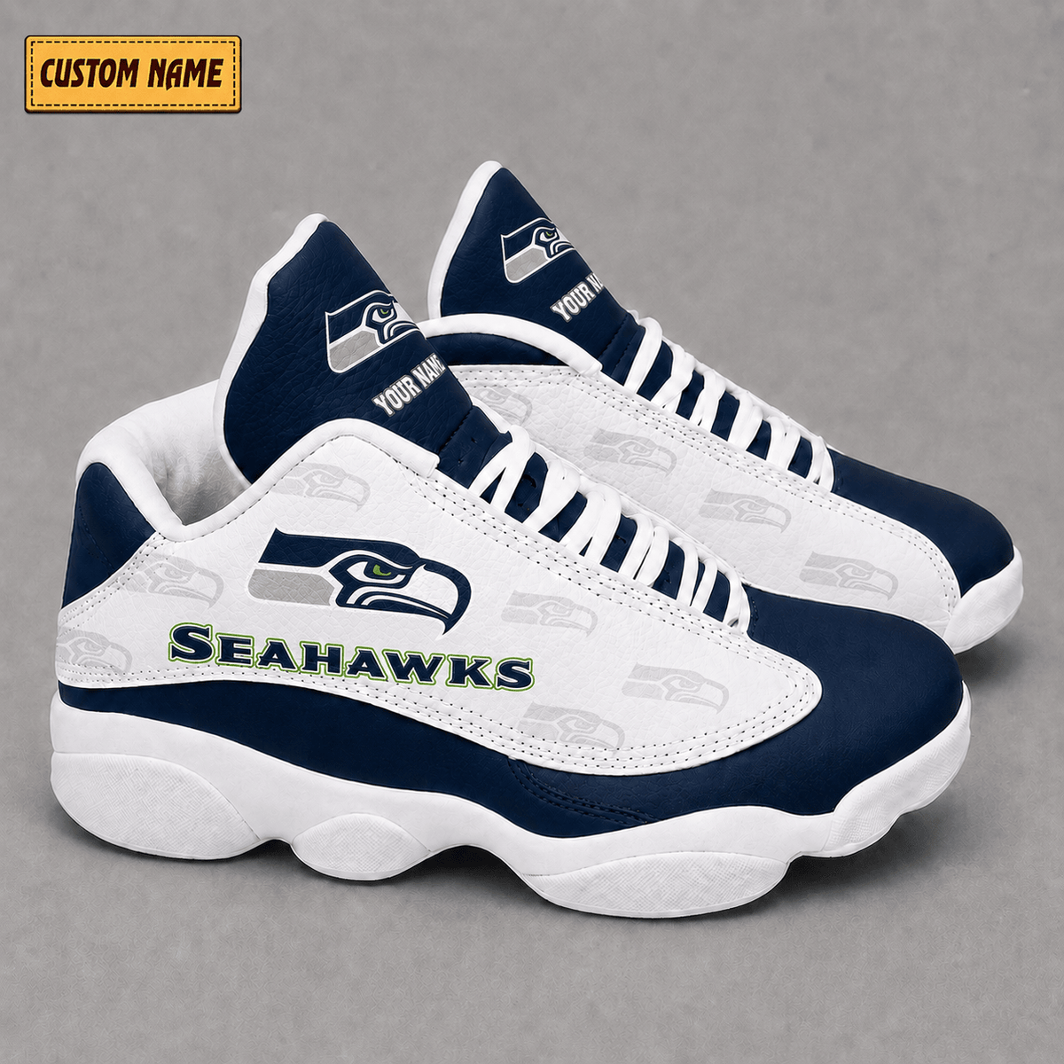 Seattle Seahawks Air JD13 Sneakers VA338939