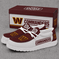 Washington Commanders | Premium NFL Football Field Fan Loafer Shoes - VA22531