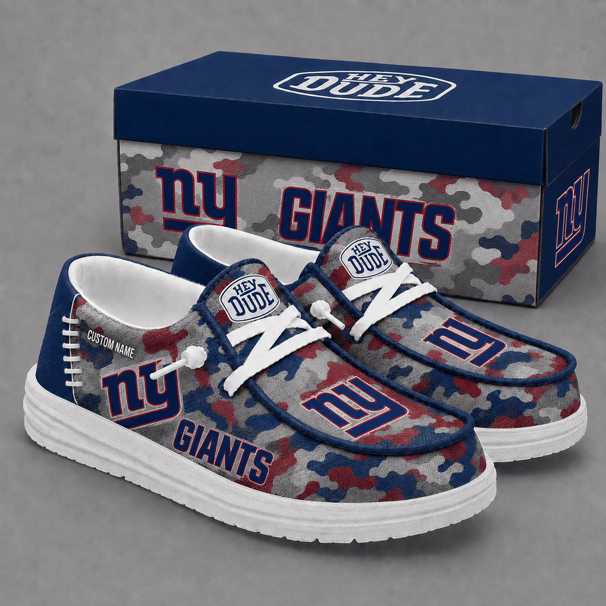 New York Giants Personalized | Premium Loafer Shoes - VA23660