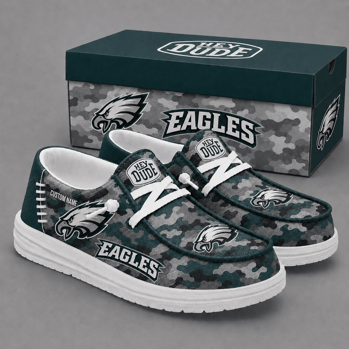 Philadelphia Eagles Personalized | Premium Loafer Shoes - VA23665