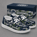 Seattle Seahawks Personalized | Premium Loafer Shoes - VA23671