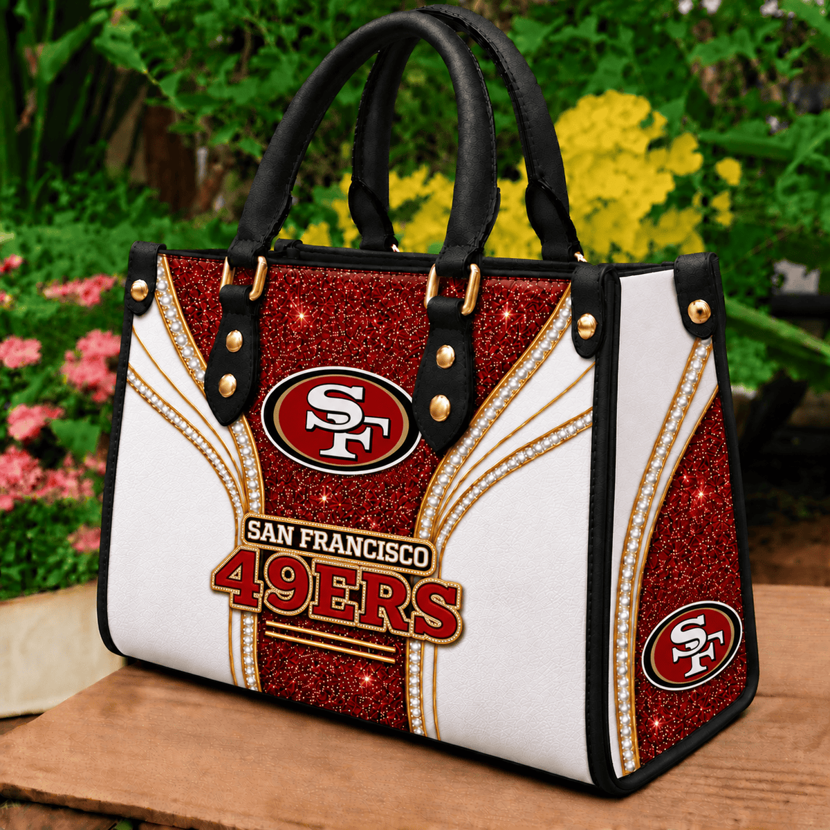 San Francisco 49ers Leather Handbag – A Gift She’ll Carry with Pride | MGHU26