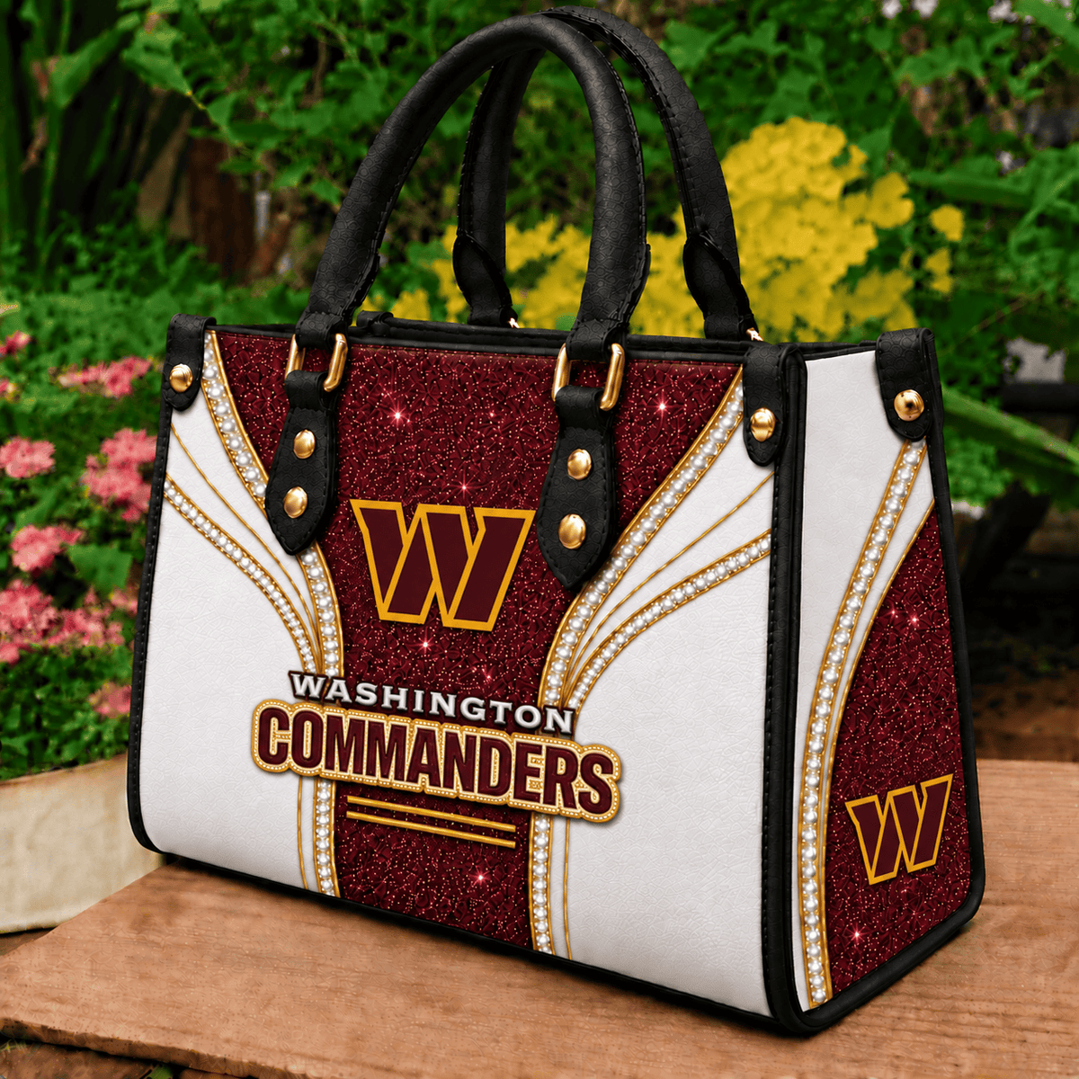 Washington Commanders Leather Handbag – A Gift She’ll Carry with Pride | MGHU29