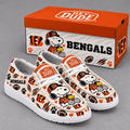 Cincinnati Bengals | Premium NFL Football Field Fan Loafer Shoes - VA61524