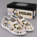 Pittsburgh Steelers | Premium NFL Football Field Fan Loafer Shoes - VA61538