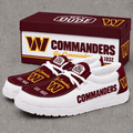 Washington Commanders | Premium NFL Football Field Fan Loafer Shoes - VAN97622