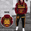 Washington Commanders Personalized Combo Sweatpants And Hoodie Gift For Fan VAN59234