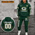 Green Bay Packers Personalized Combo Sweatpants And Hoodie Gift For Fan VAN1523