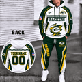 Green Bay Packers Personalized Combo Sweatpants And Hoodie VAN23114