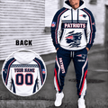 New England Patriots Personalized Combo Sweatpants And Hoodie VAN23117