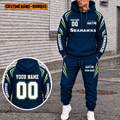 Seattle Seahawks Personalized Combo Sweatpants And Hoodie VAN54258