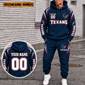 Houston Texans Personalized Combo Sweatpants And Hoodie VAN54259