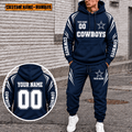 Dallas Cowboys Personalized Combo Sweatpants And Hoodie VAN54237