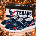 Houston Texans | Premium NFL Football Field Fan Loafer Shoes - VAN25759