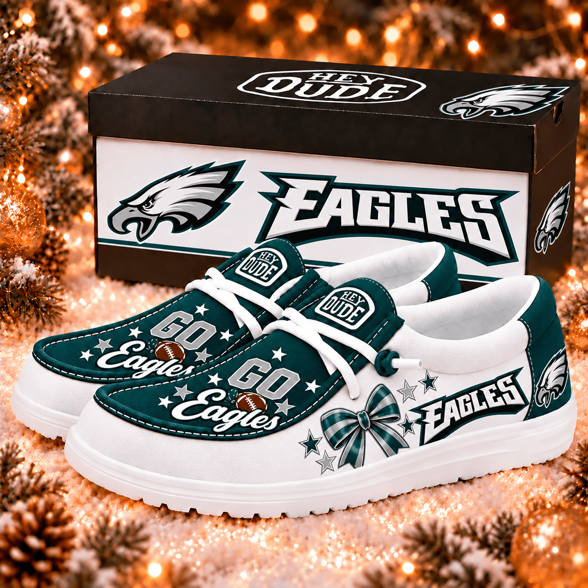 Philadelphia Eagles | Premium NFL Loafer Shoes - VAN36892