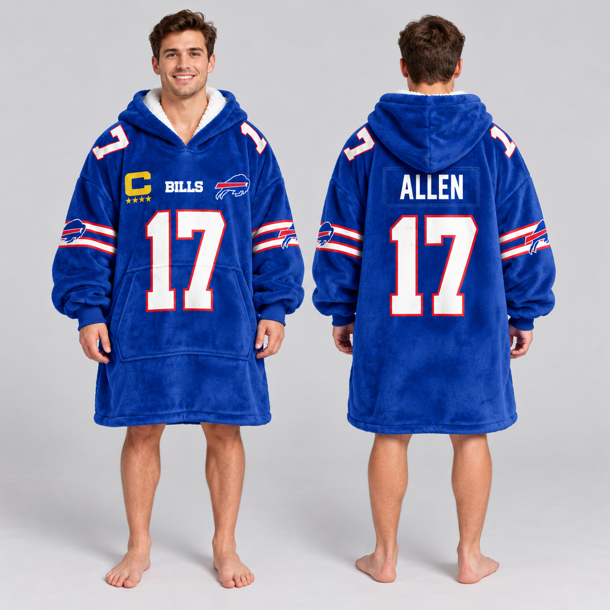 Bills Football! Unisex Blanket Hoodie - Bills0911
