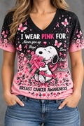 Women's Breast Cancer Shirt - SNPB011026M1